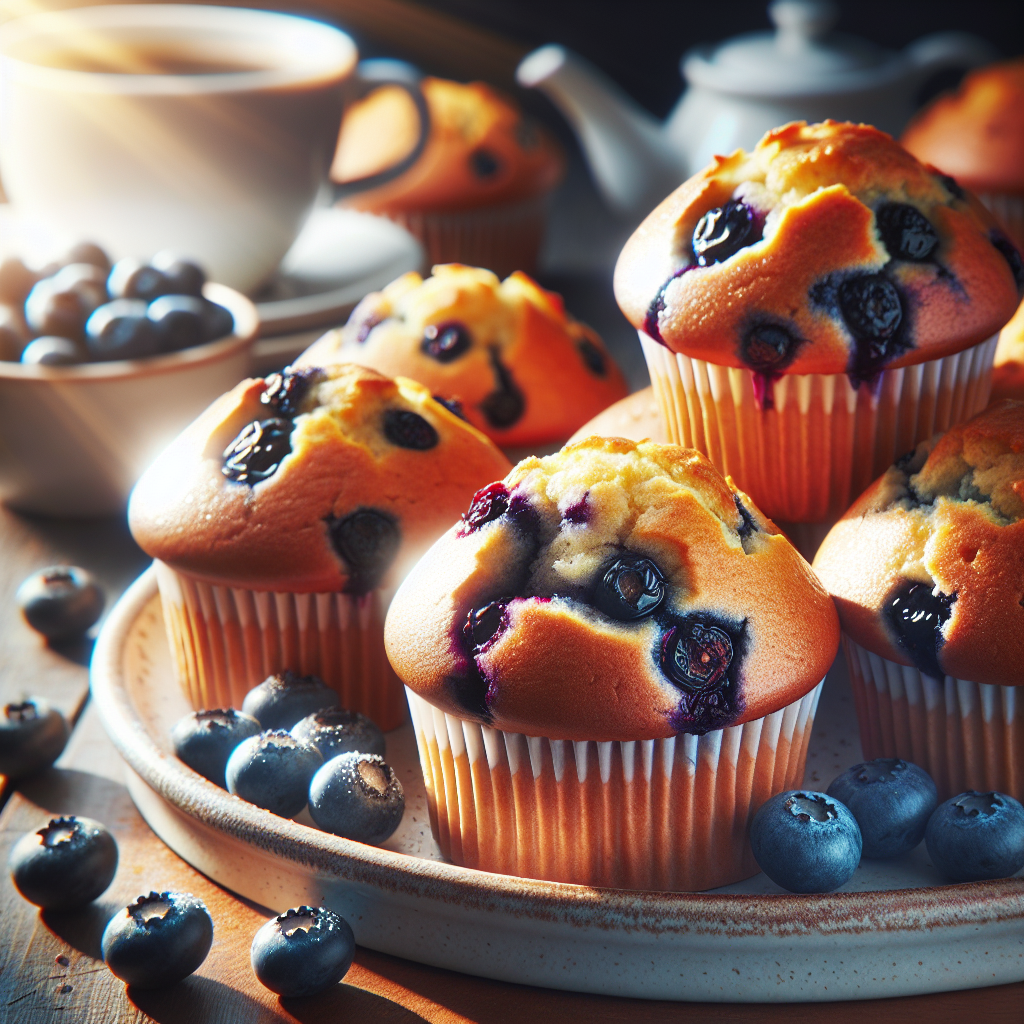 Nationalgericht Neuseeland: #Blueberry Muffins# (Rezept)