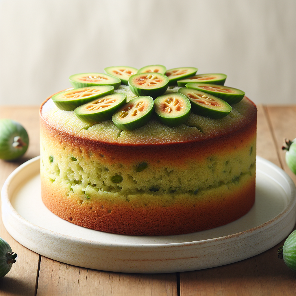 Nationalgericht Neuseeland: #Feijoa Cake# (Rezept)