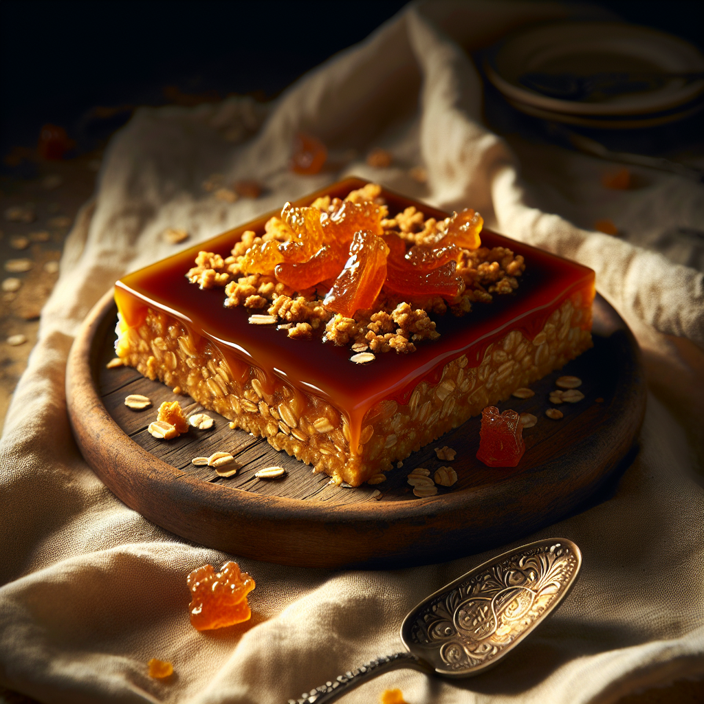 Nationalgericht Neuseeland: #Oaty Ginger Crunch# (Rezept)