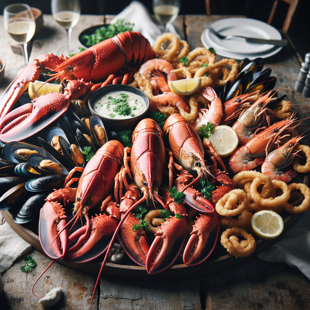 Nationalgericht Neuseeland: Seafood Platter (Rezept)