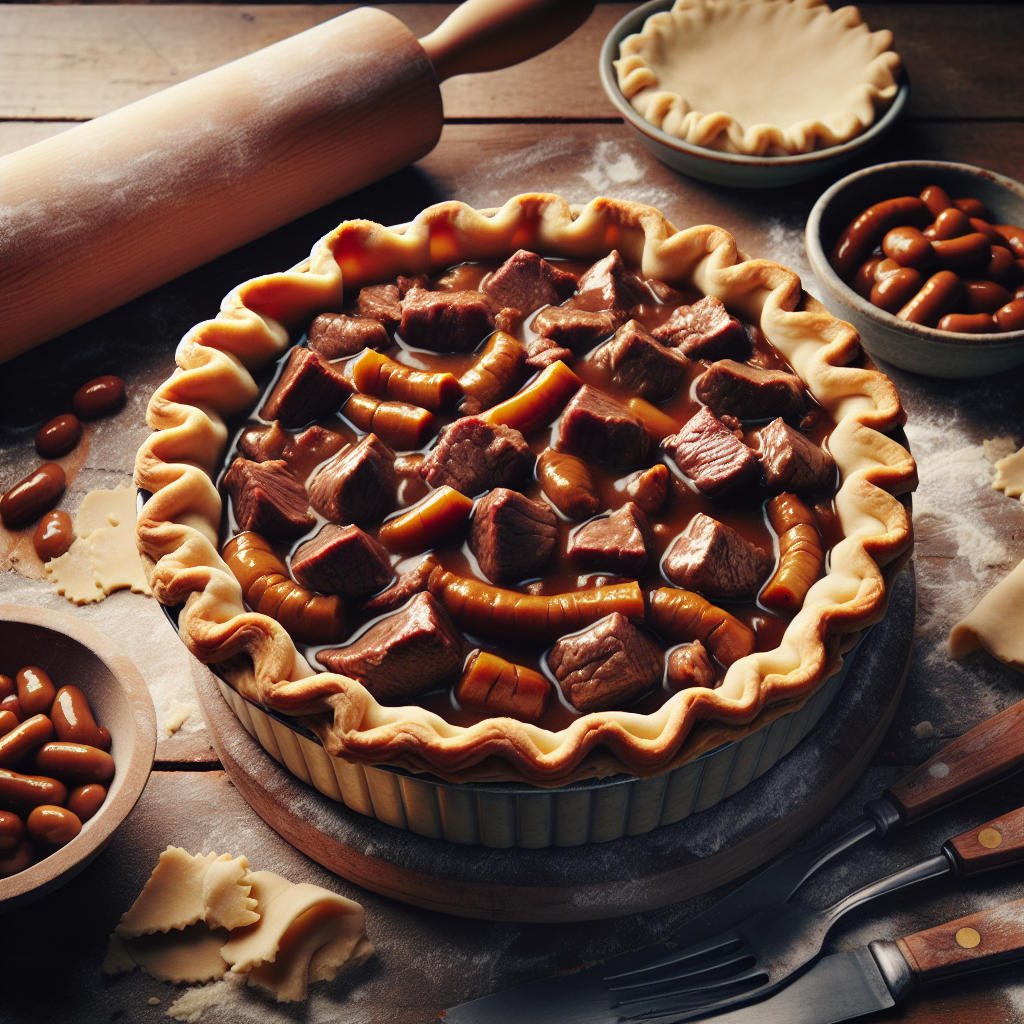 Nationalgericht Neuseeland: #Steak and Kidney Pie# (Rezept)