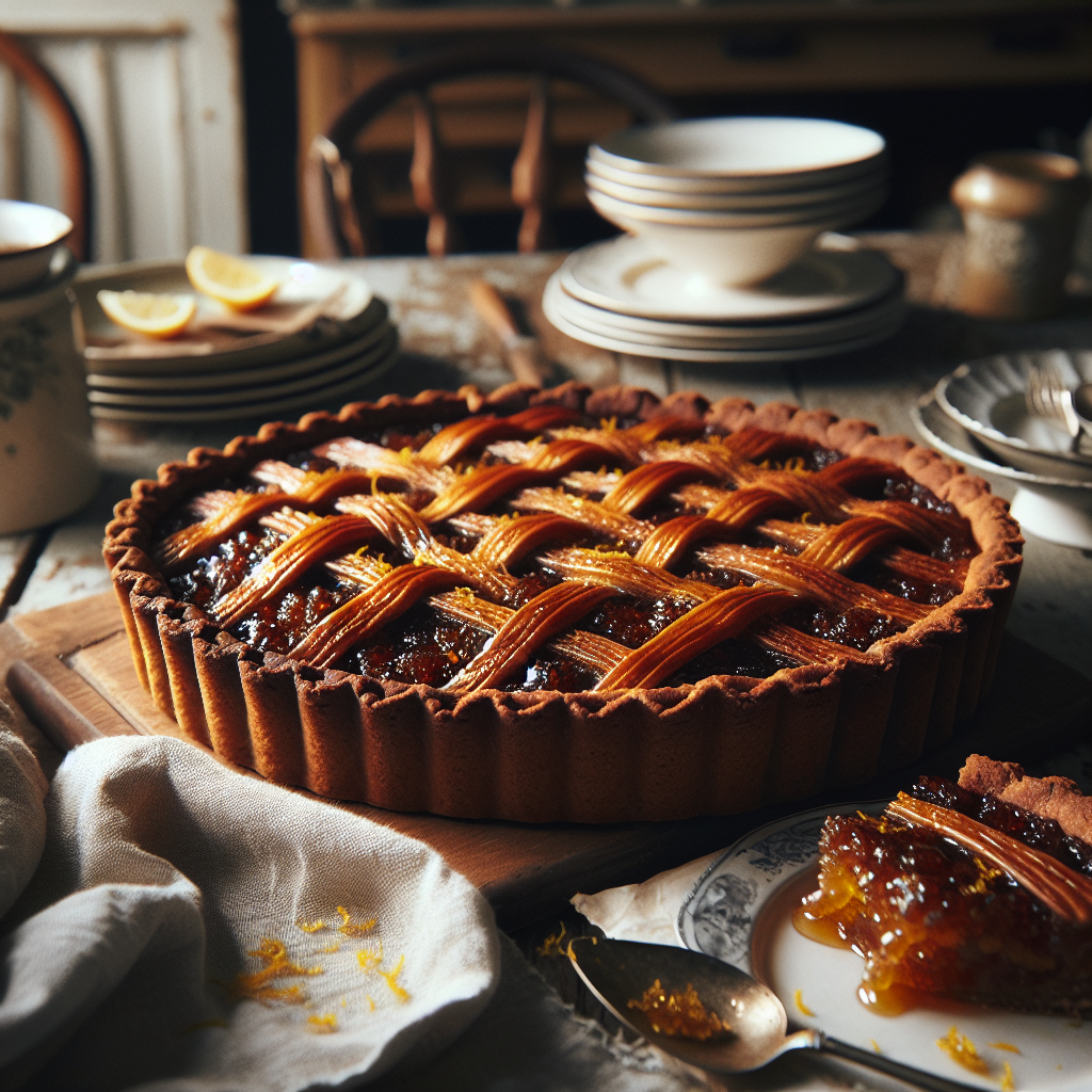 Nationalgericht Neuseeland: #Treacle Tart# (Rezept)