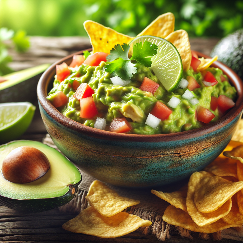 Nationalgericht Nicaragua: #Guacamole con Chips de Plátano# (Rezept)