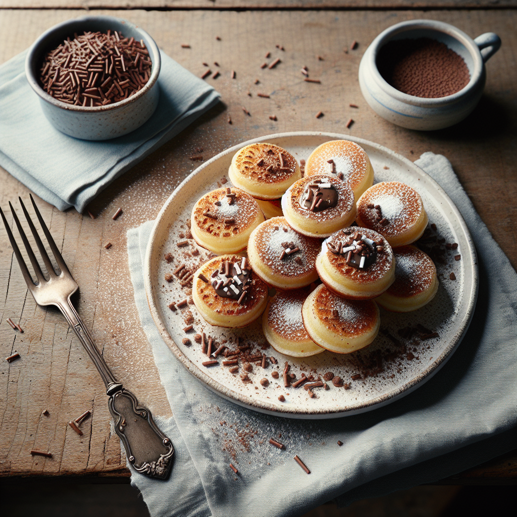 Nationalgericht Niederlande: #Hagelslag Poffertjes# (Rezept)