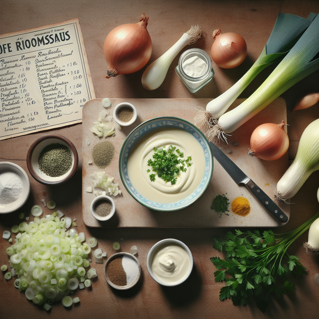 Nationalgericht Niederlande: #Zure Roomsaus# (Rezept)