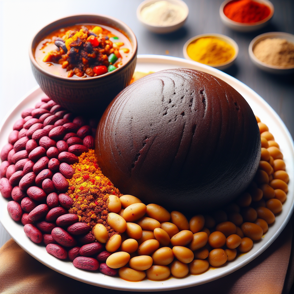 Nationalgericht Nigeria: #Amala and Gbegiri# (Rezept)