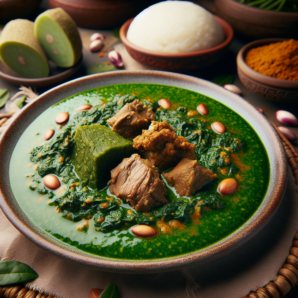 Nationalgericht Nigeria: #Efo Elegusi# (Rezept)