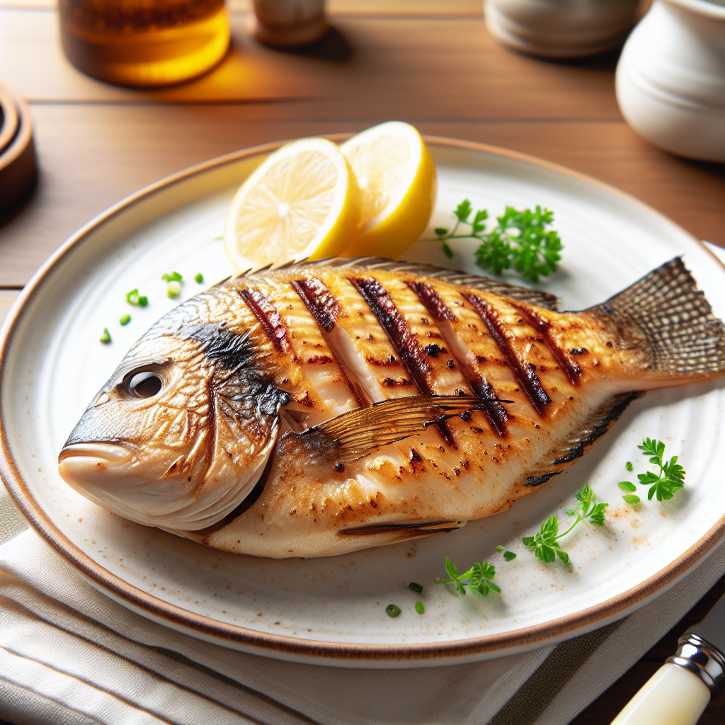 Nationalgericht Nigeria: #Grilled Tilapia# (Rezept)