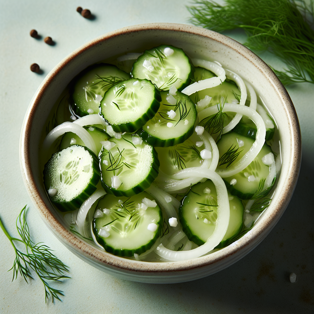 Nationalgericht Norwegen: #Agurksalat# (Rezept)