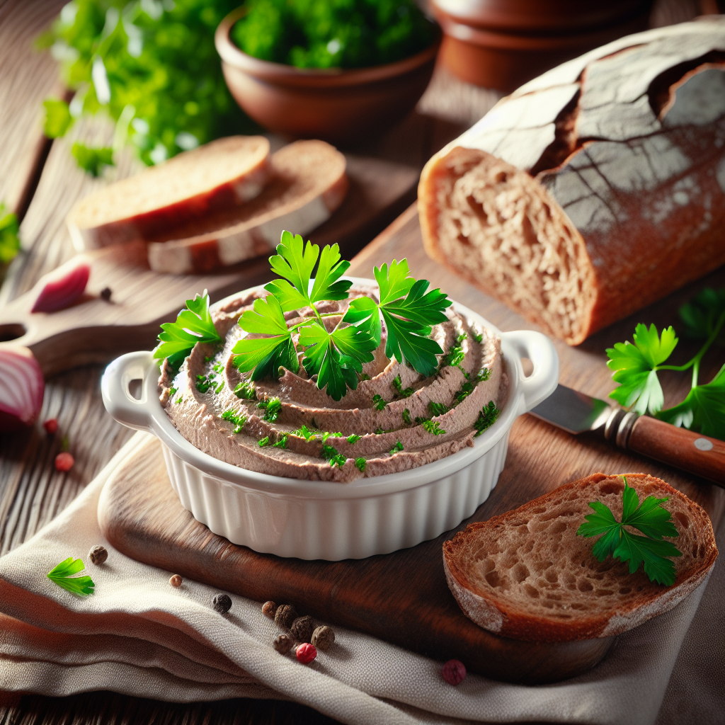 Nationalgericht Norwegen: #Hjemmelaget leverpostei# (Rezept)