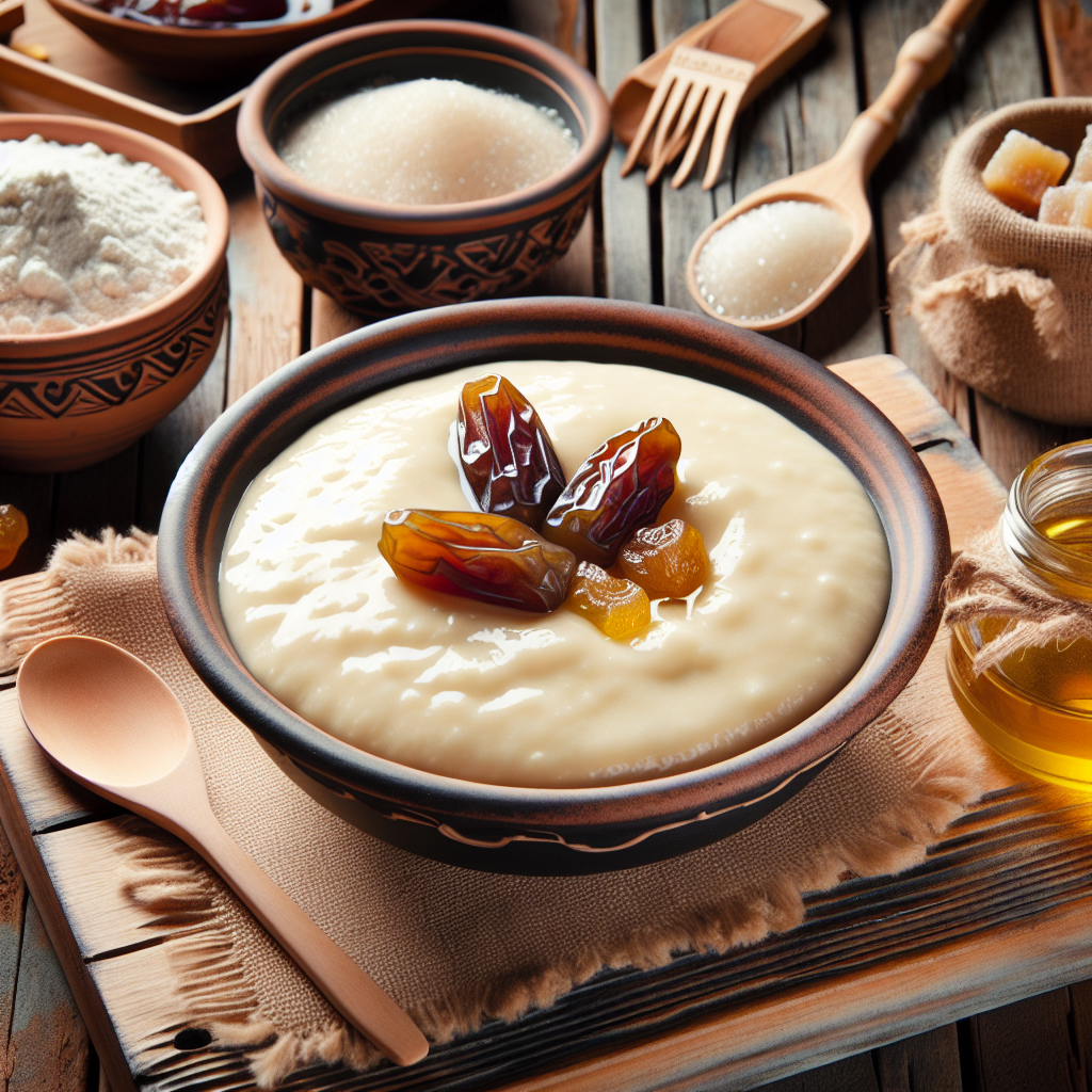 Nationalgericht Oman: #Aseeda# (Rezept)
