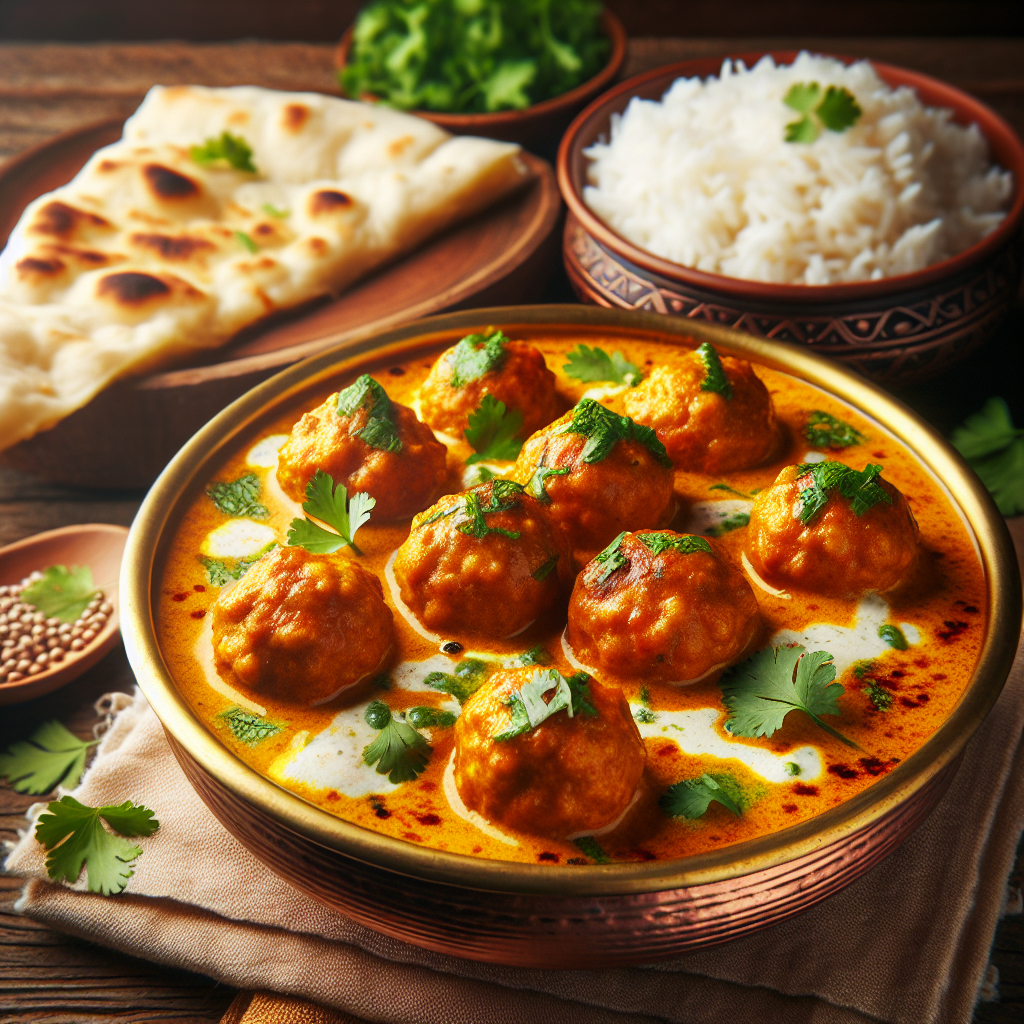 Nationalgericht Oman: #Fish Kofta Curry# (Rezept)