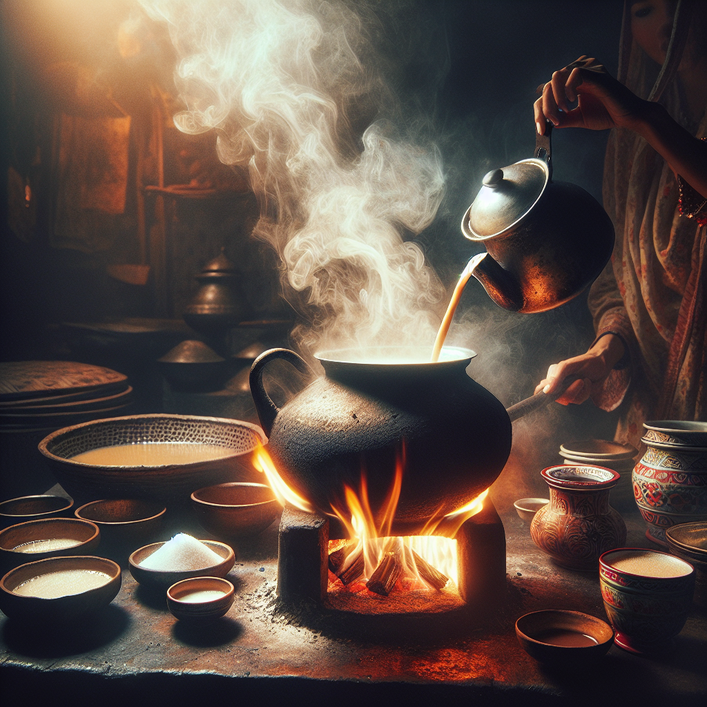 Nationalgericht Pakistan: #Doodh Patti Chai# (Rezept)