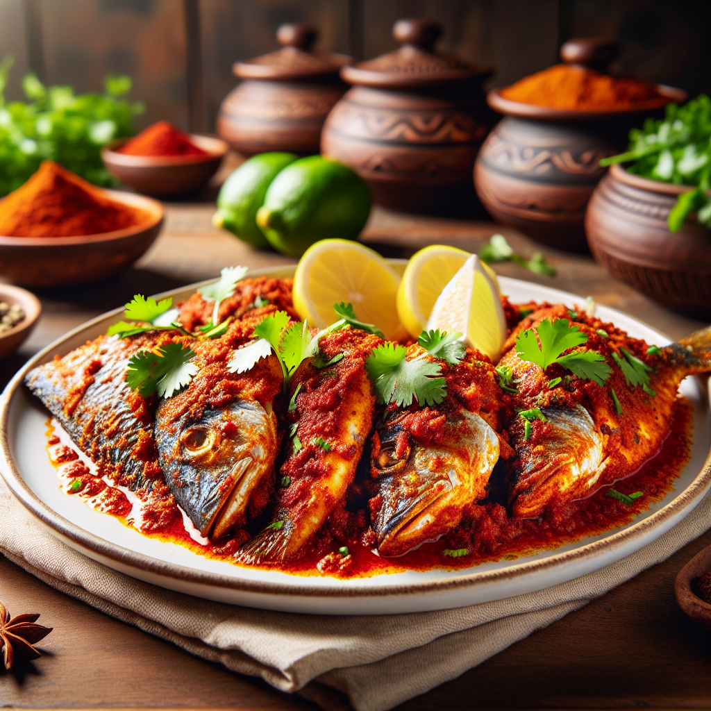 Nationalgericht Pakistan: #Masala Fish# (Rezept)