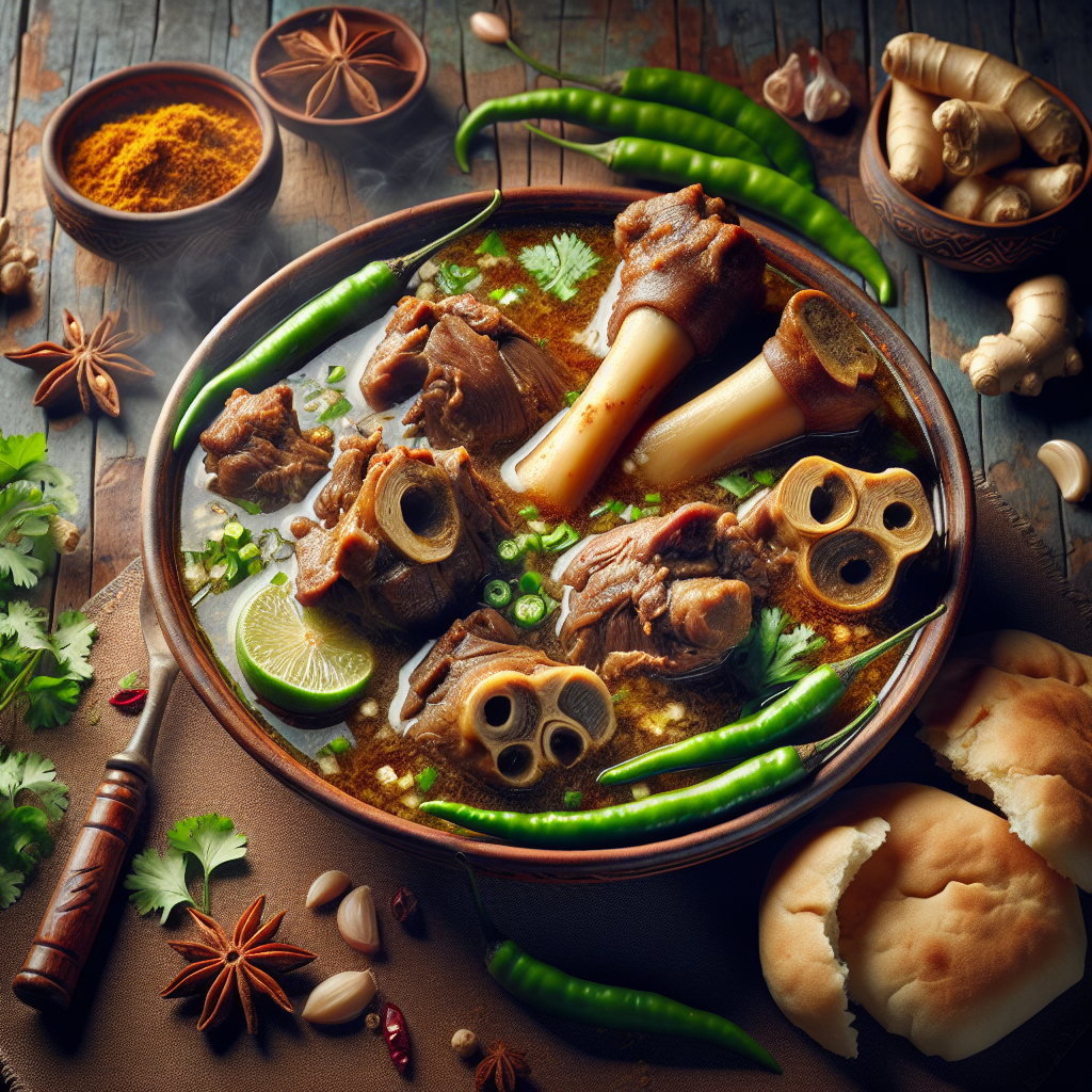 Nationalgericht Pakistan: #Paya Nihari# (Rezept)