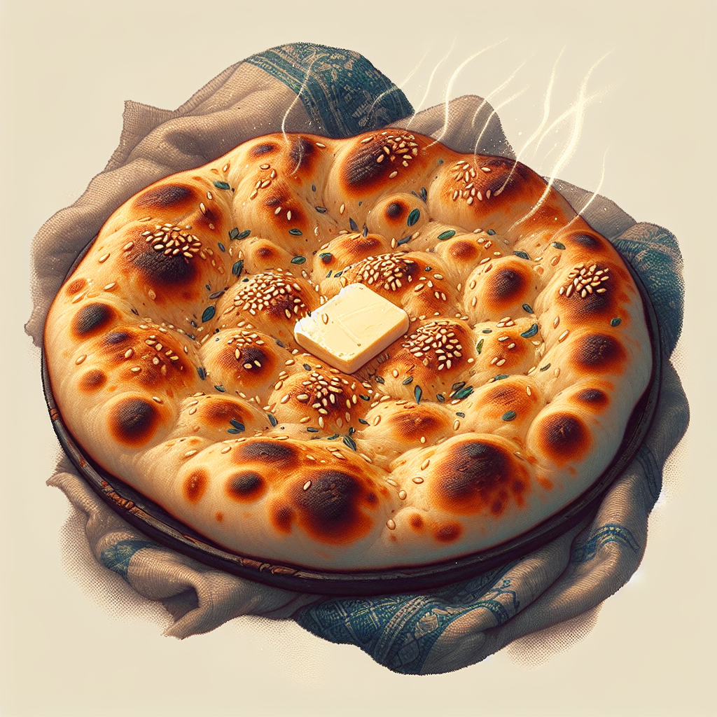 Nationalgericht Pakistan: #Roghni Naan# (Rezept)