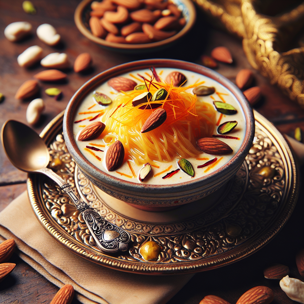 Nationalgericht Pakistan: #Sheer Khurma# (Rezept)