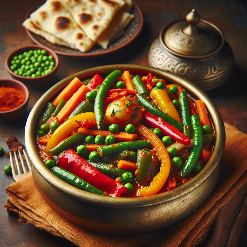 Nationalgericht Pakistan: #Vegetable Jalfrezi# (Rezept)
