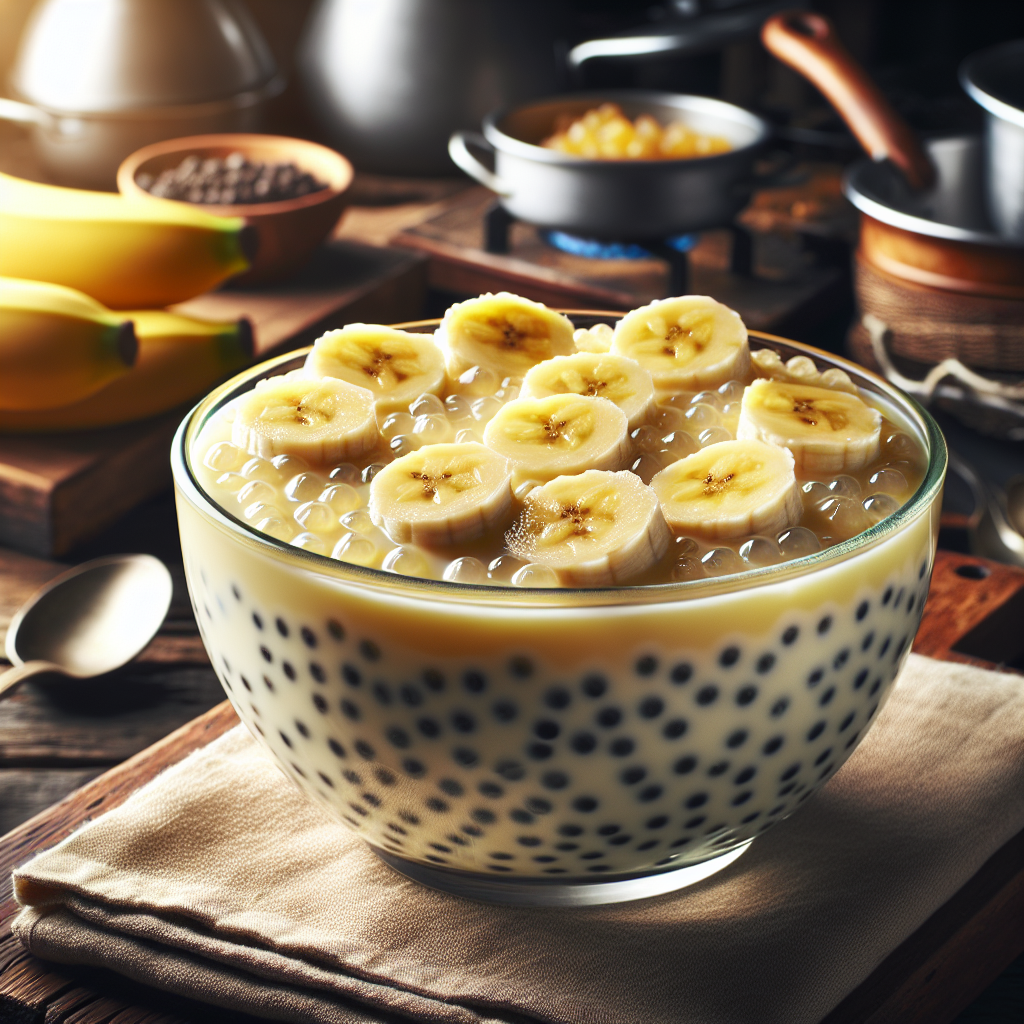 Nationalgericht Palau: #Banana Tapioca# (Rezept)