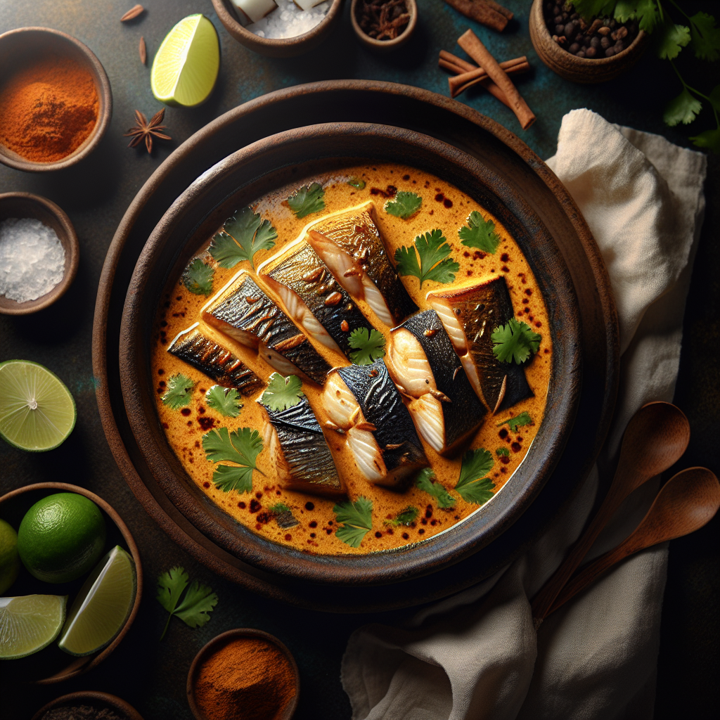 Nationalgericht Palau: #Coconut Fish Curry# (Rezept)