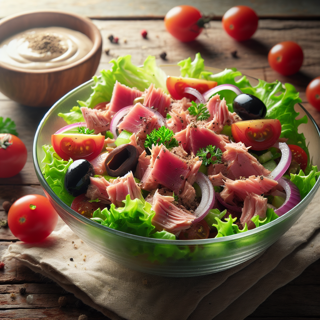 Nationalgericht Palau: #Smoked Tuna Salad# (Rezept)