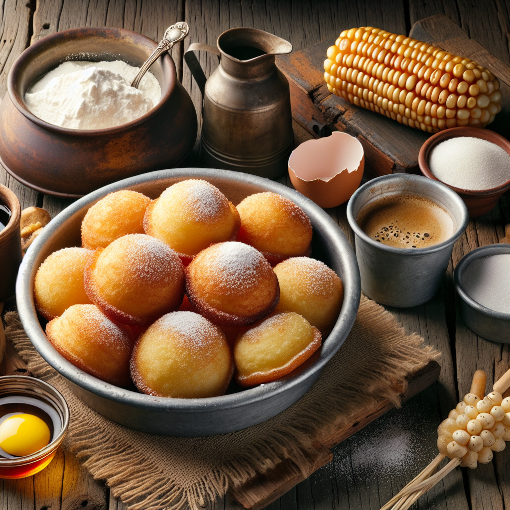 Nationalgericht Panama: #Bunuelos de Maíz# (Rezept)