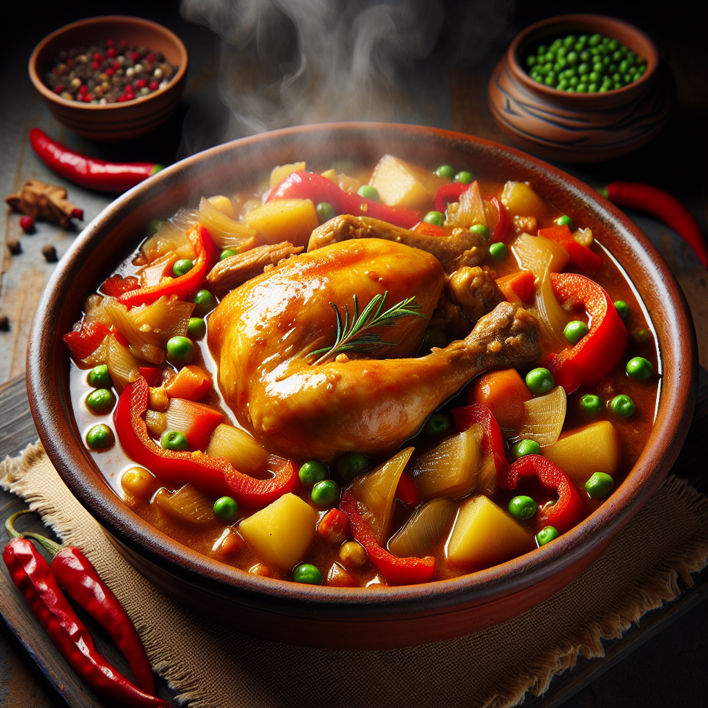 Nationalgericht Panama: #Pollo Guisado# (Rezept)