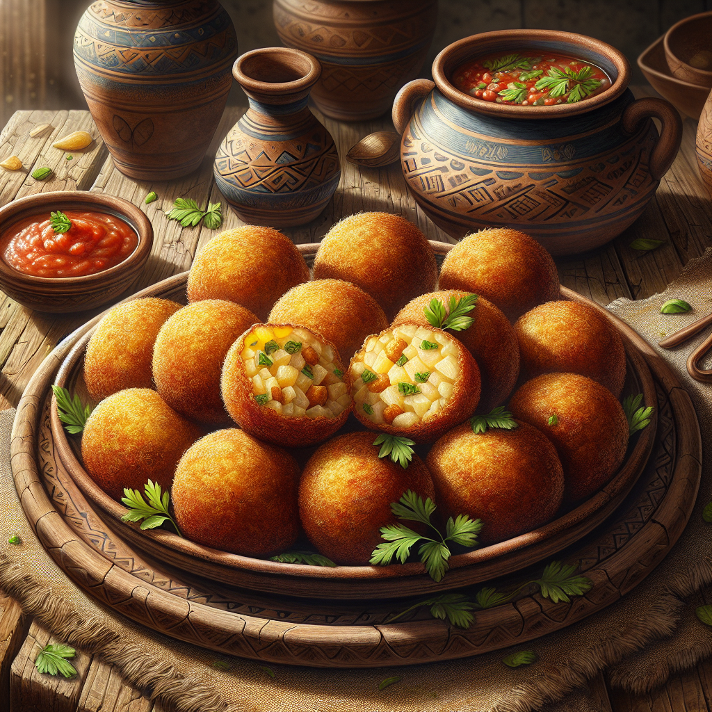 Nationalgericht Panama: #Rellenos de Papa# (Rezept)