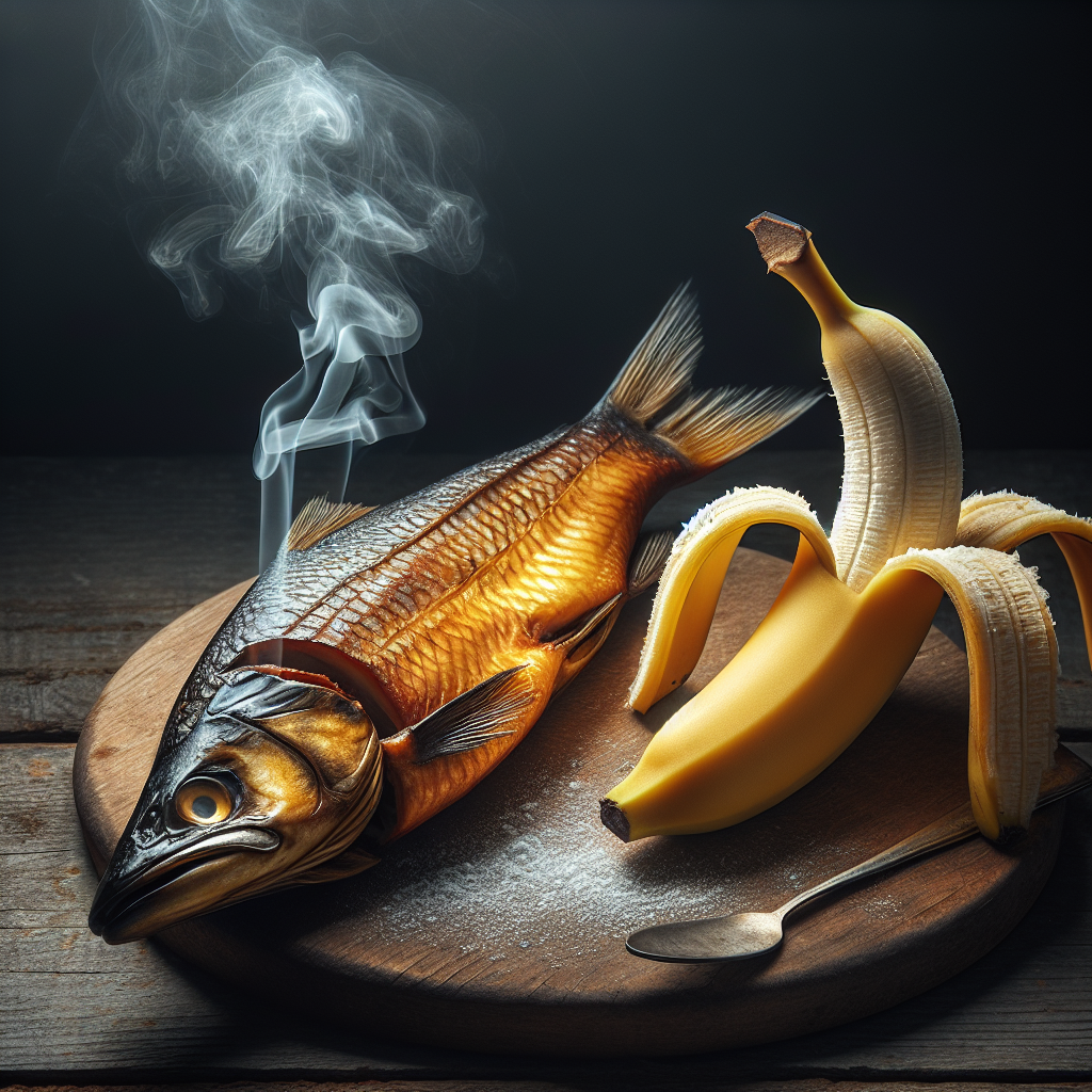 Nationalgericht Papua-Neuguinea: #Smoked Fish with Banana# (Rezept)