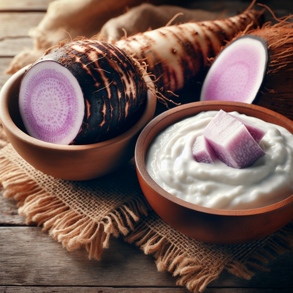 Nationalgericht Papua-Neuguinea: #Taro and Coconut Cream# (Rezept)
