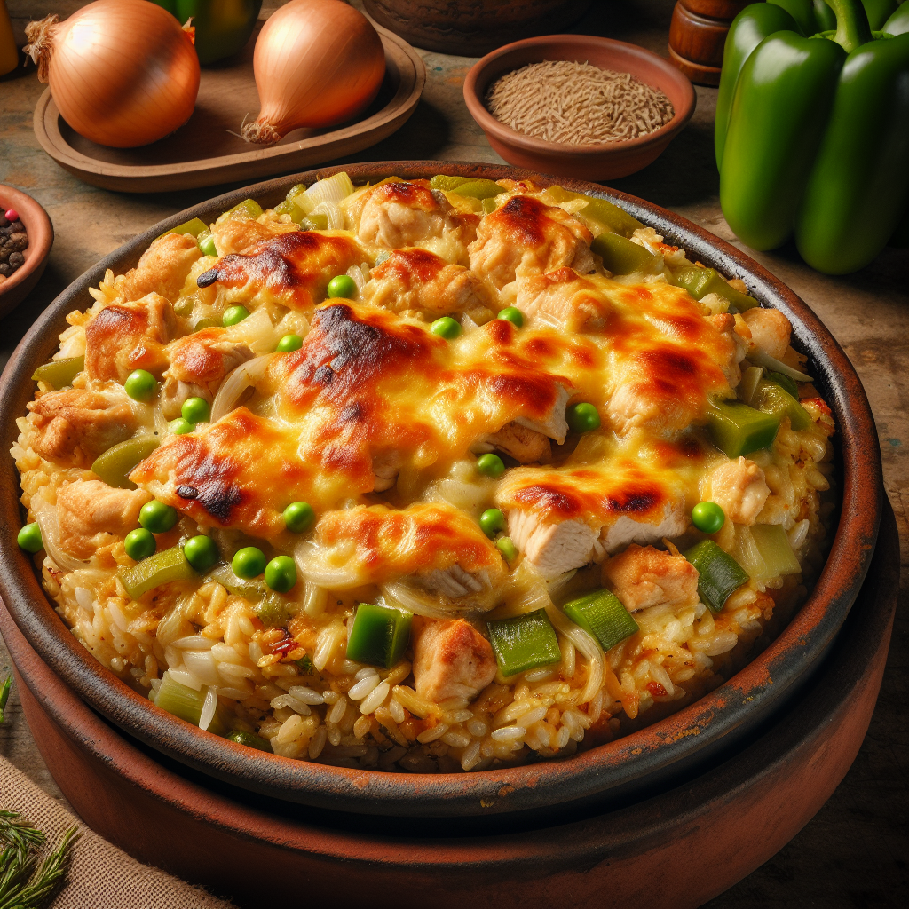 Nationalgericht Paraguay: #Arroz al Horno Paraguayo# (Rezept)