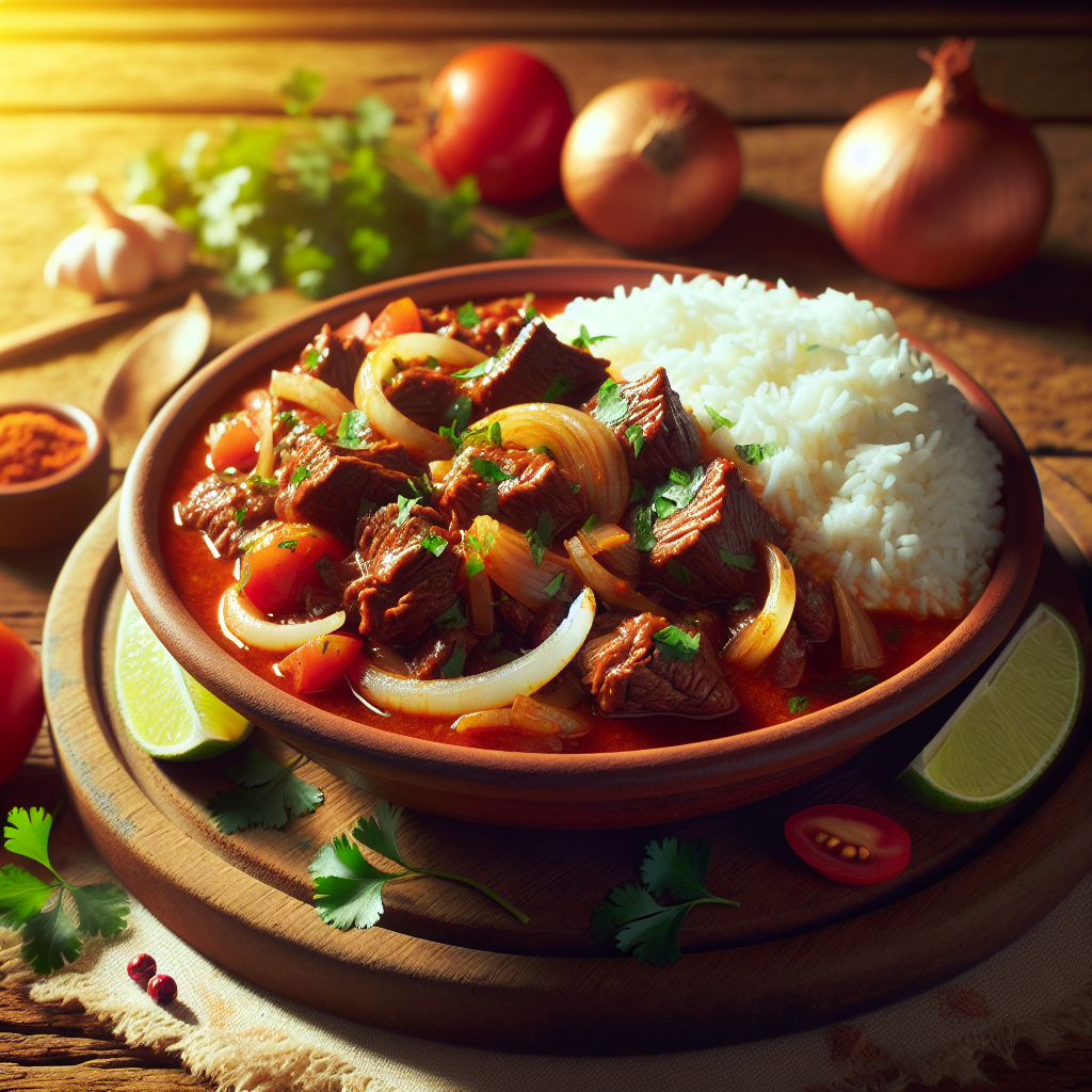 Nationalgericht Paraguay: #Sudado de Carne# (Rezept)