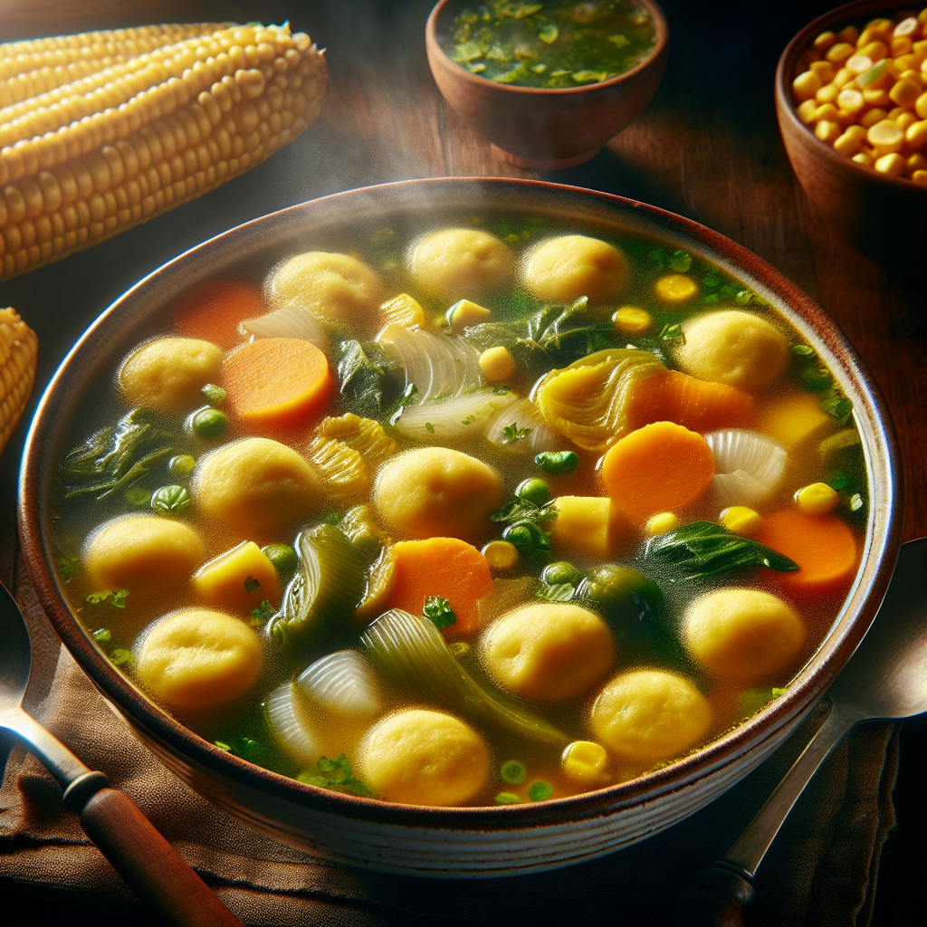 Nationalgericht Paraguay: #Vori Vori de Verduras# (Rezept)