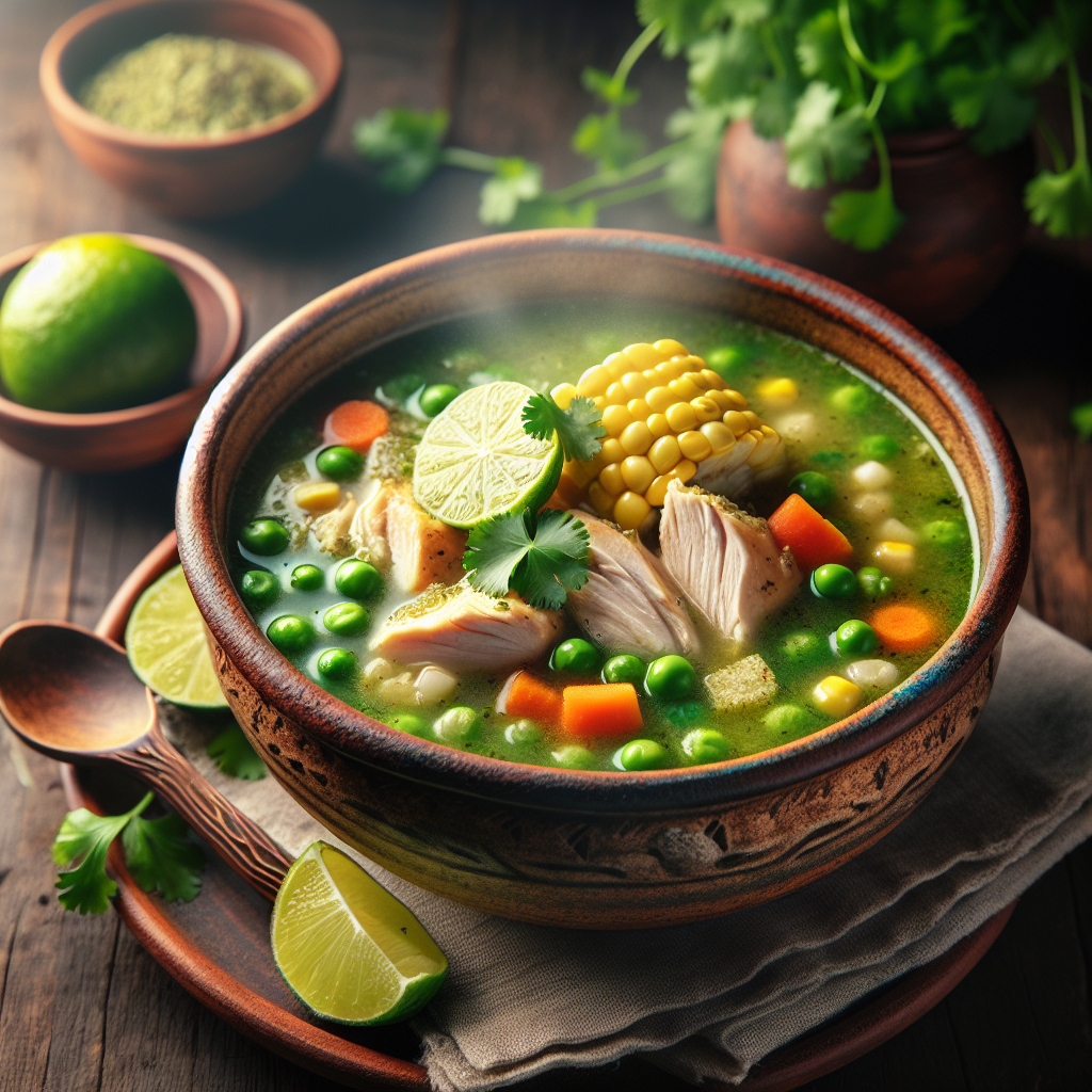 Nationalgericht Peru: #Aguadito de Pollo# (Rezept)