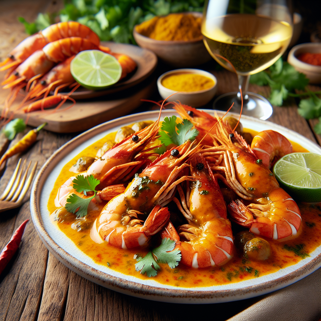 Nationalgericht Peru: #Ají de Langostinos# (Rezept)