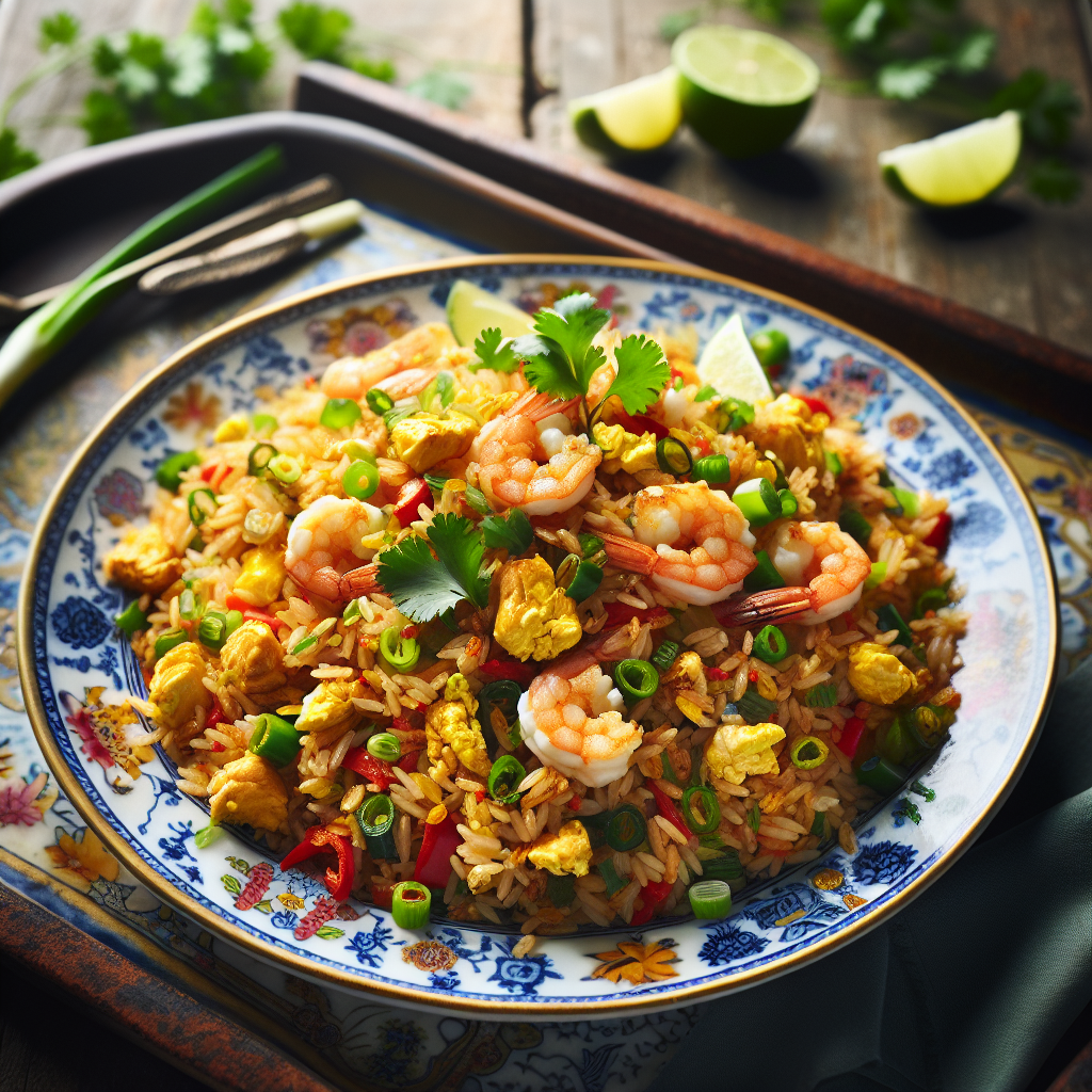 Nationalgericht Peru: #Arroz Chaufa# (Rezept)