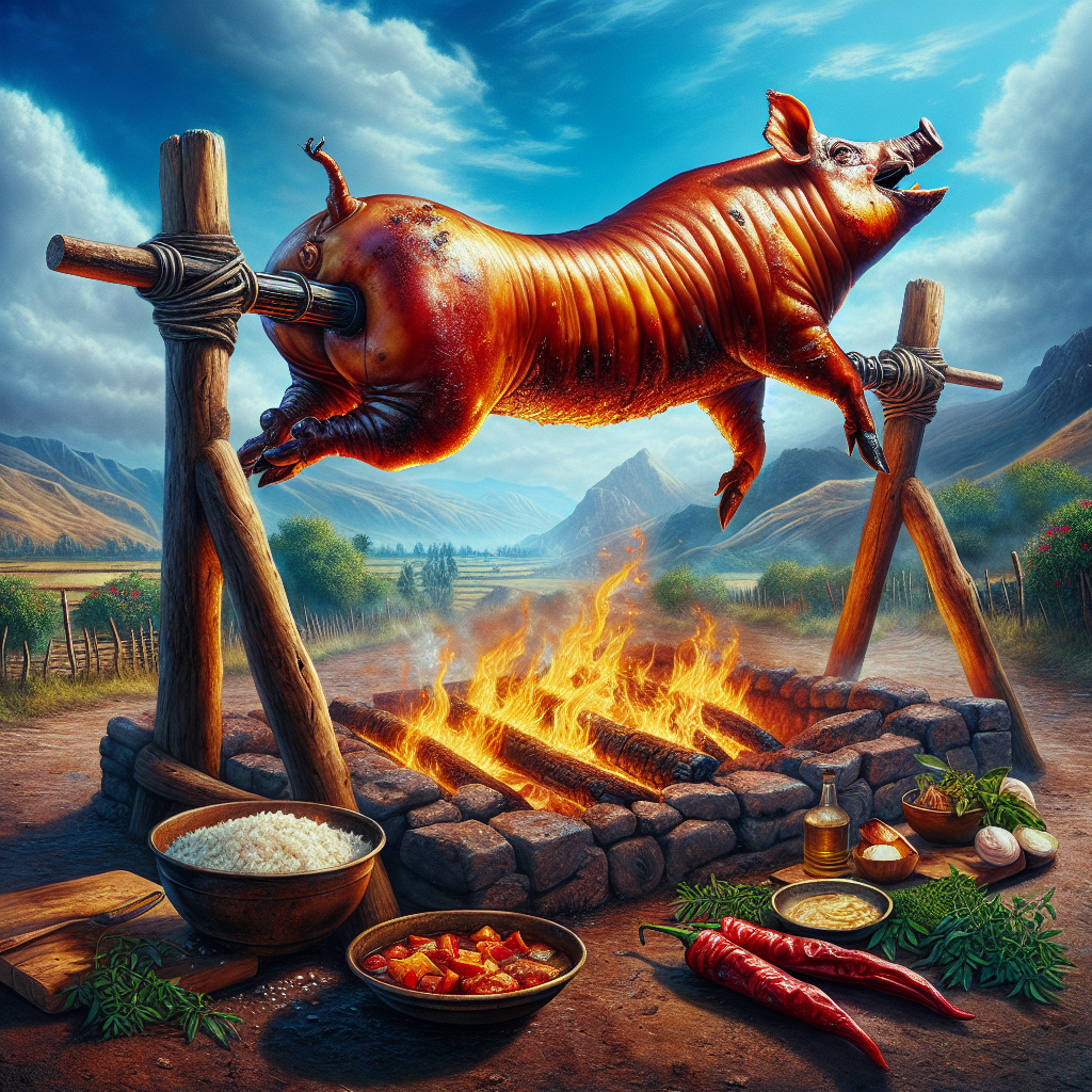 Nationalgericht Peru: #Chancho al Palo# (Rezept)