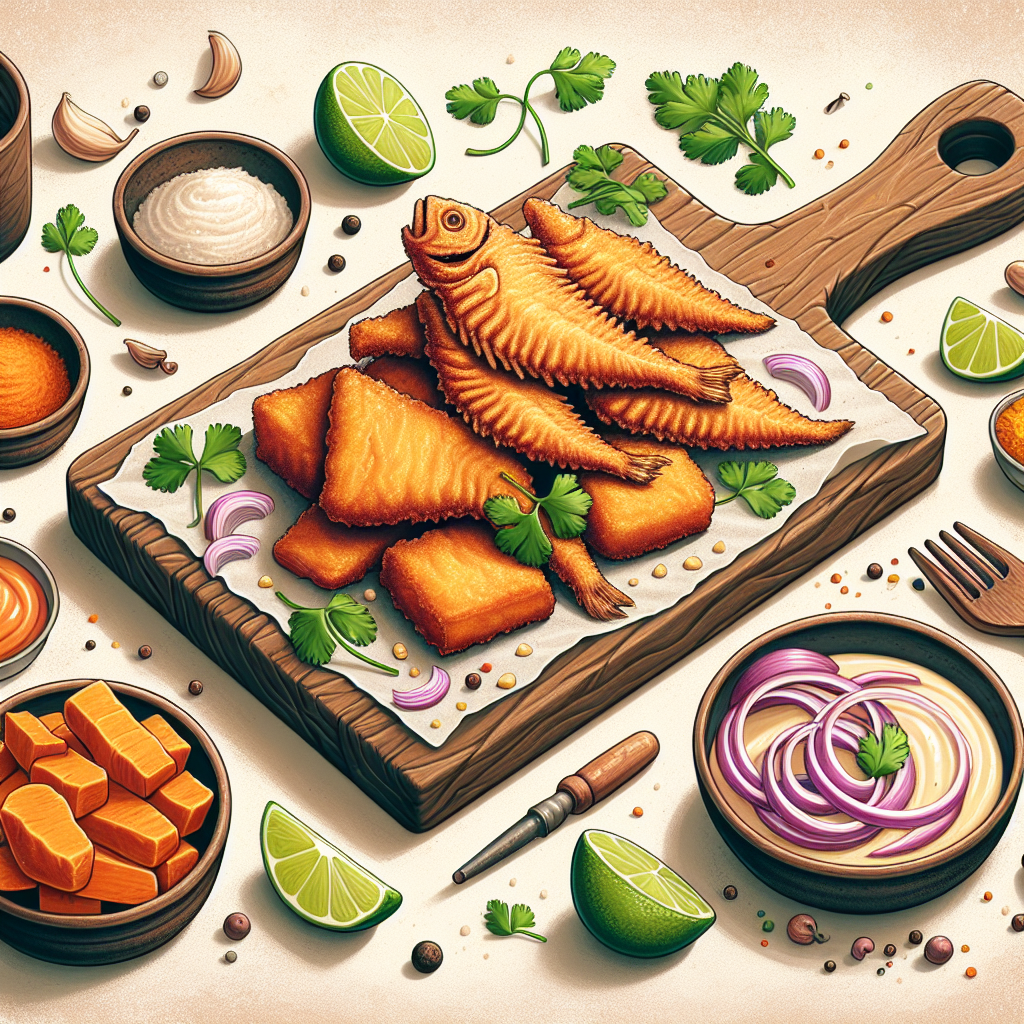 Nationalgericht Peru: #Chicharrón de Pescado# (Rezept)