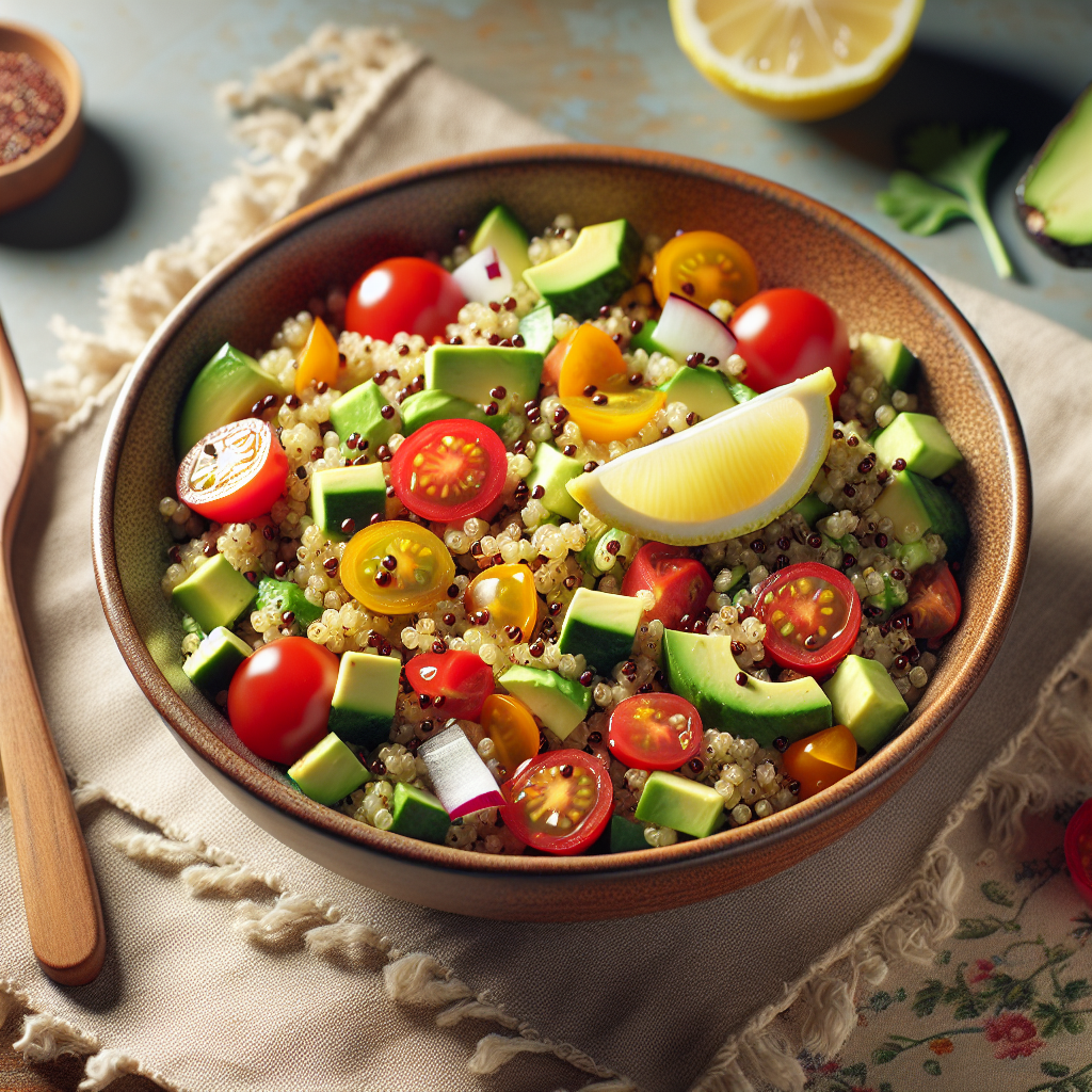 Nationalgericht Peru: #Ensalada de Quinua# (Rezept)