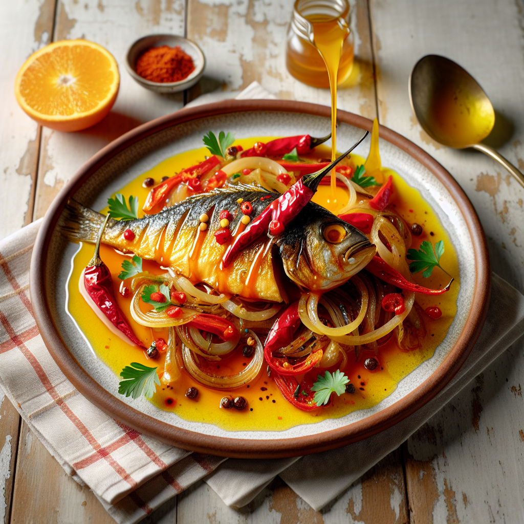 Nationalgericht Peru: #Escabeche de Pescado# (Rezept)