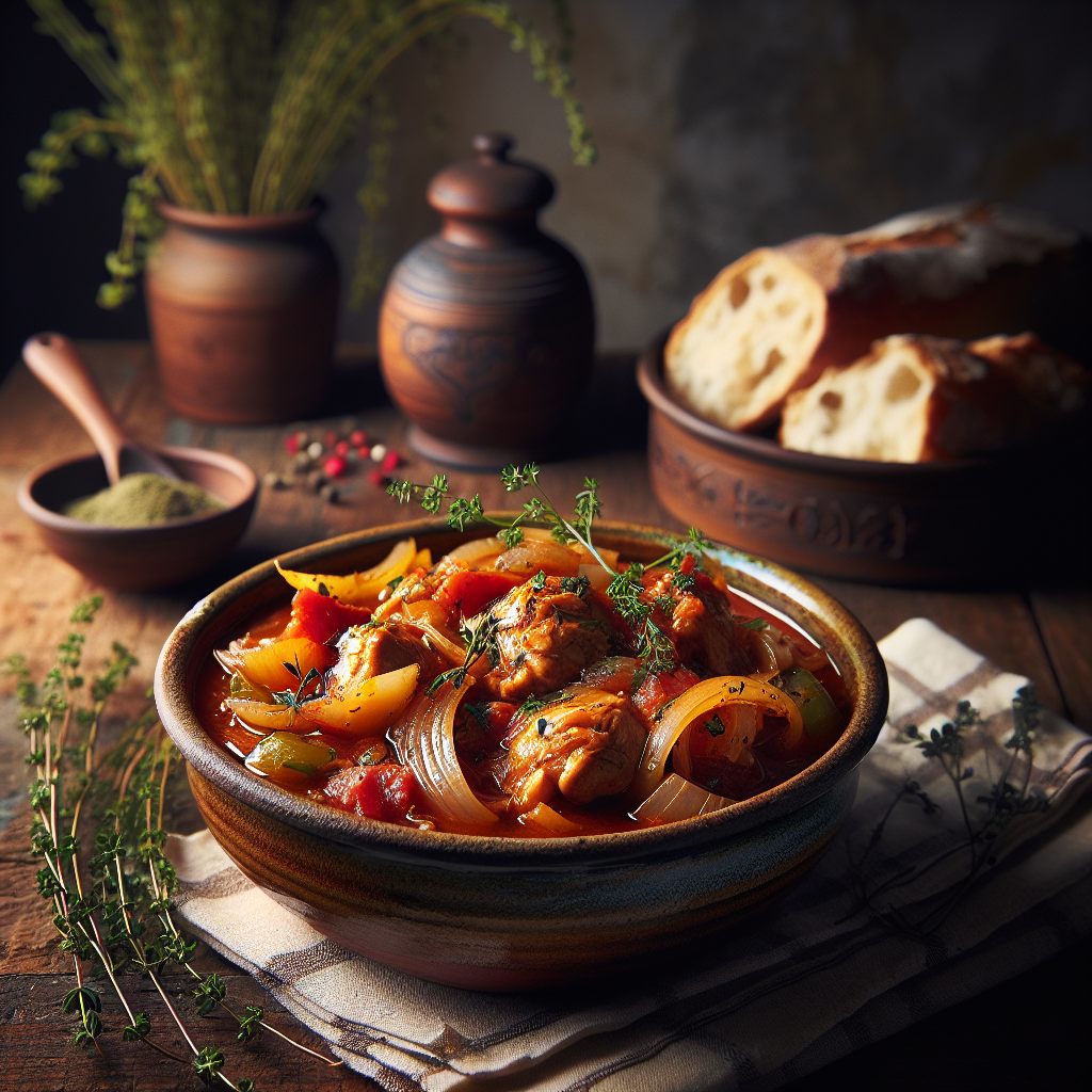 Nationalgericht Peru: #Estofado de Pollo# (Rezept)
