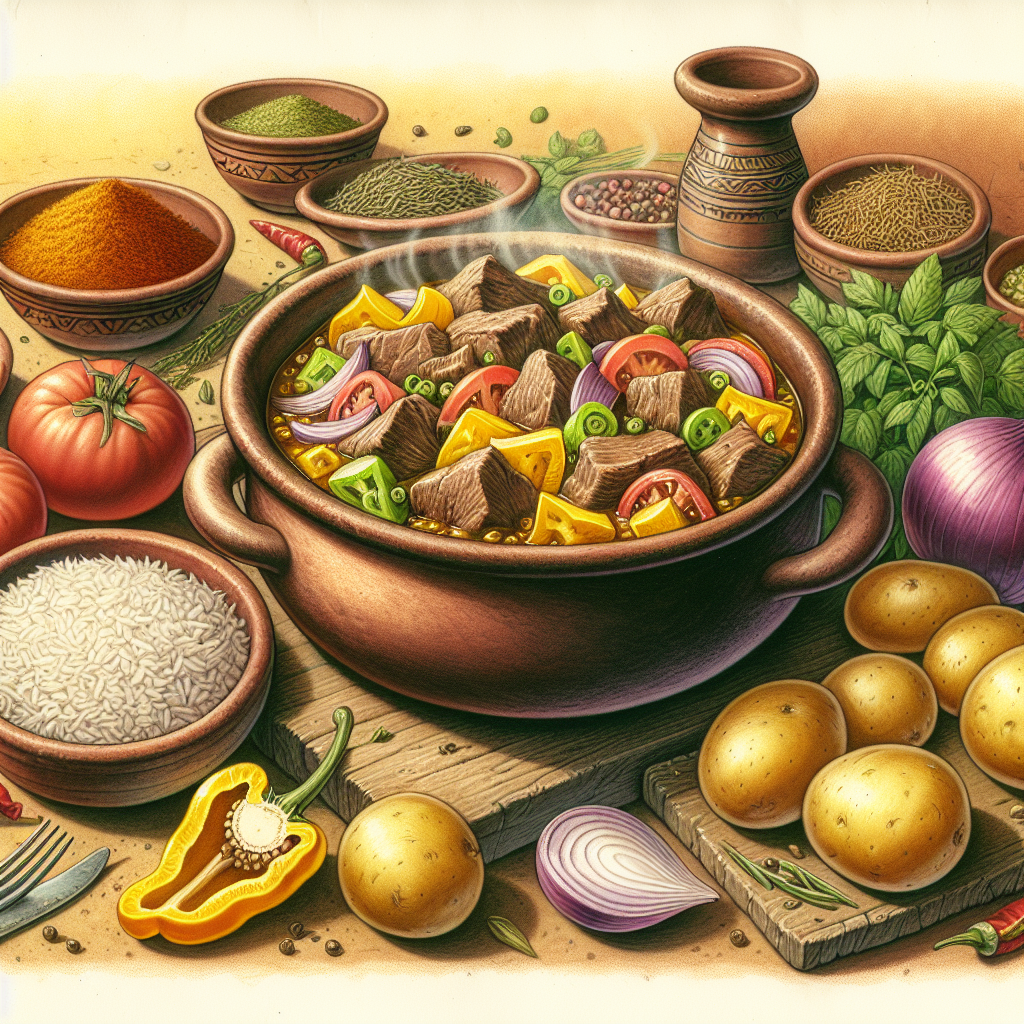 Nationalgericht Peru: #Picante de Carne# (Rezept)
