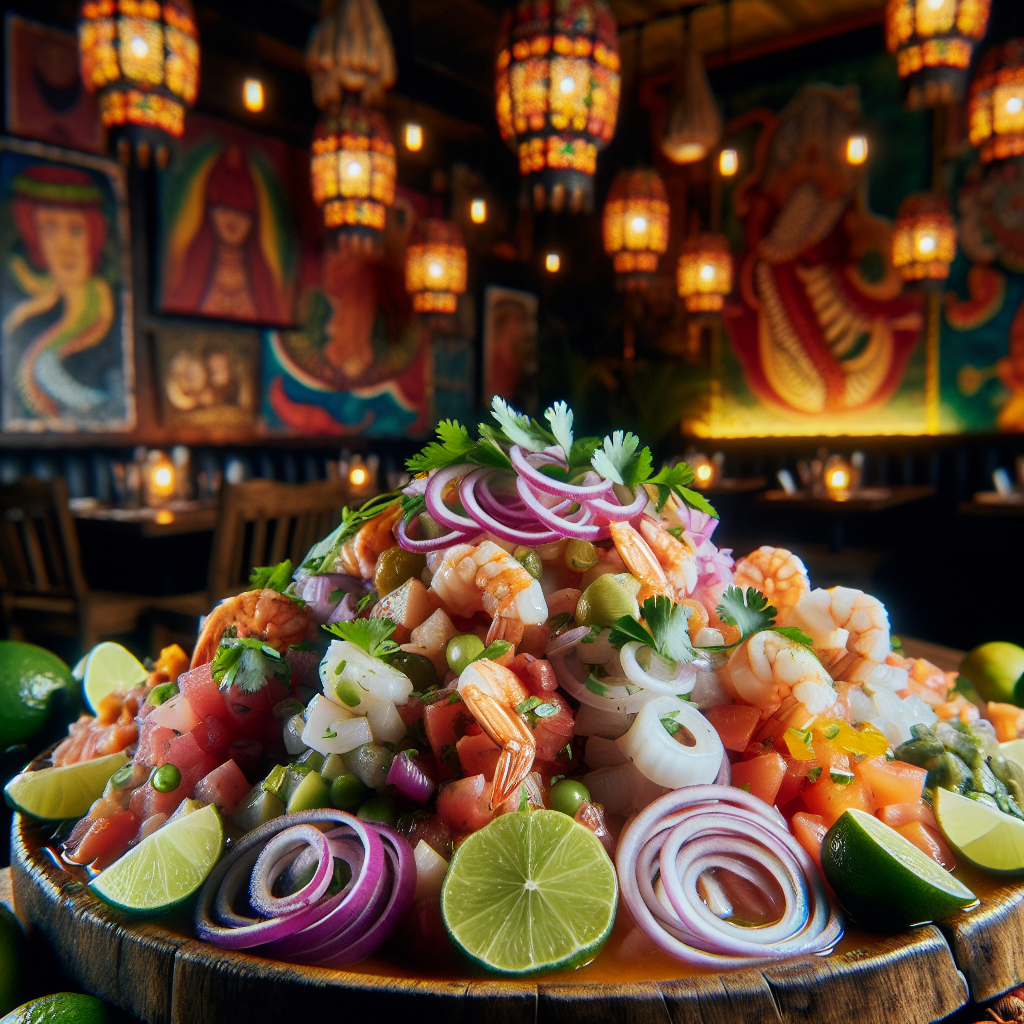 Nationalgericht Peru: #Piqueo de Ceviches# (Rezept)