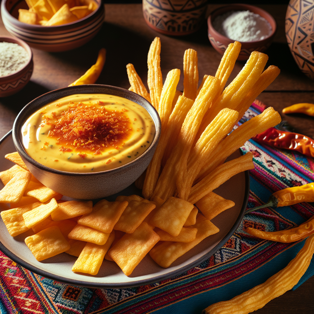 Nationalgericht Peru: #Yuca Frita con Salsa Huancaína# (Rezept)