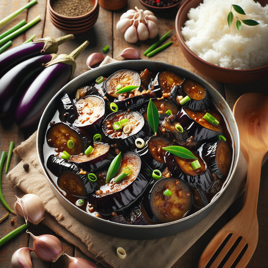 Nationalgericht Philippinen: #Adobong Talong# (Rezept)