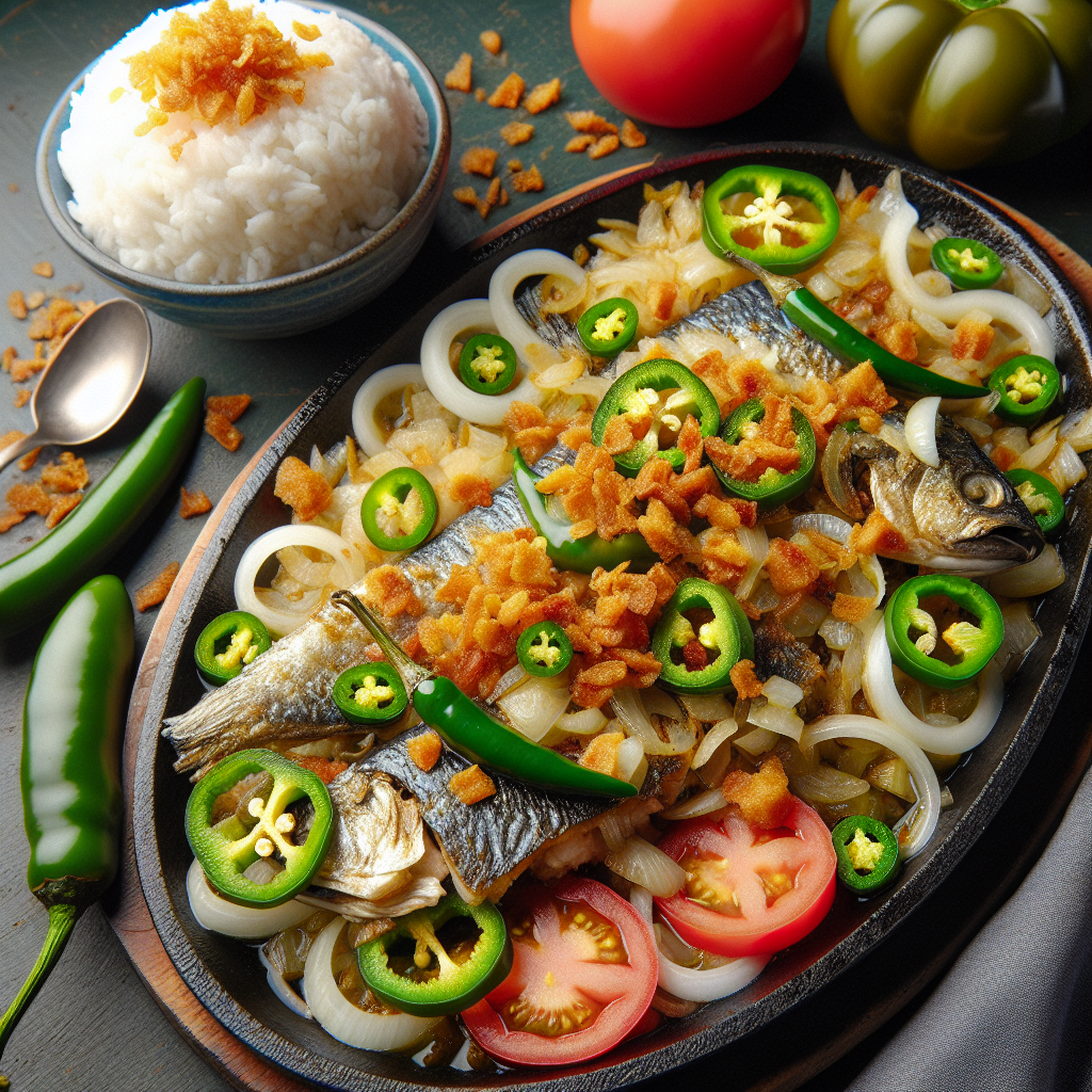 Nationalgericht Philippinen: #Bangus Sisig# (Rezept)