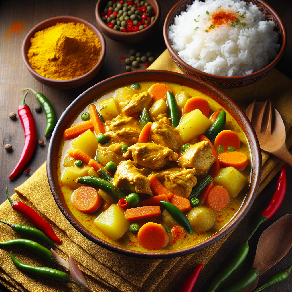 Nationalgericht Philippinen: #Chicken Curry Filipino Style# (Rezept)