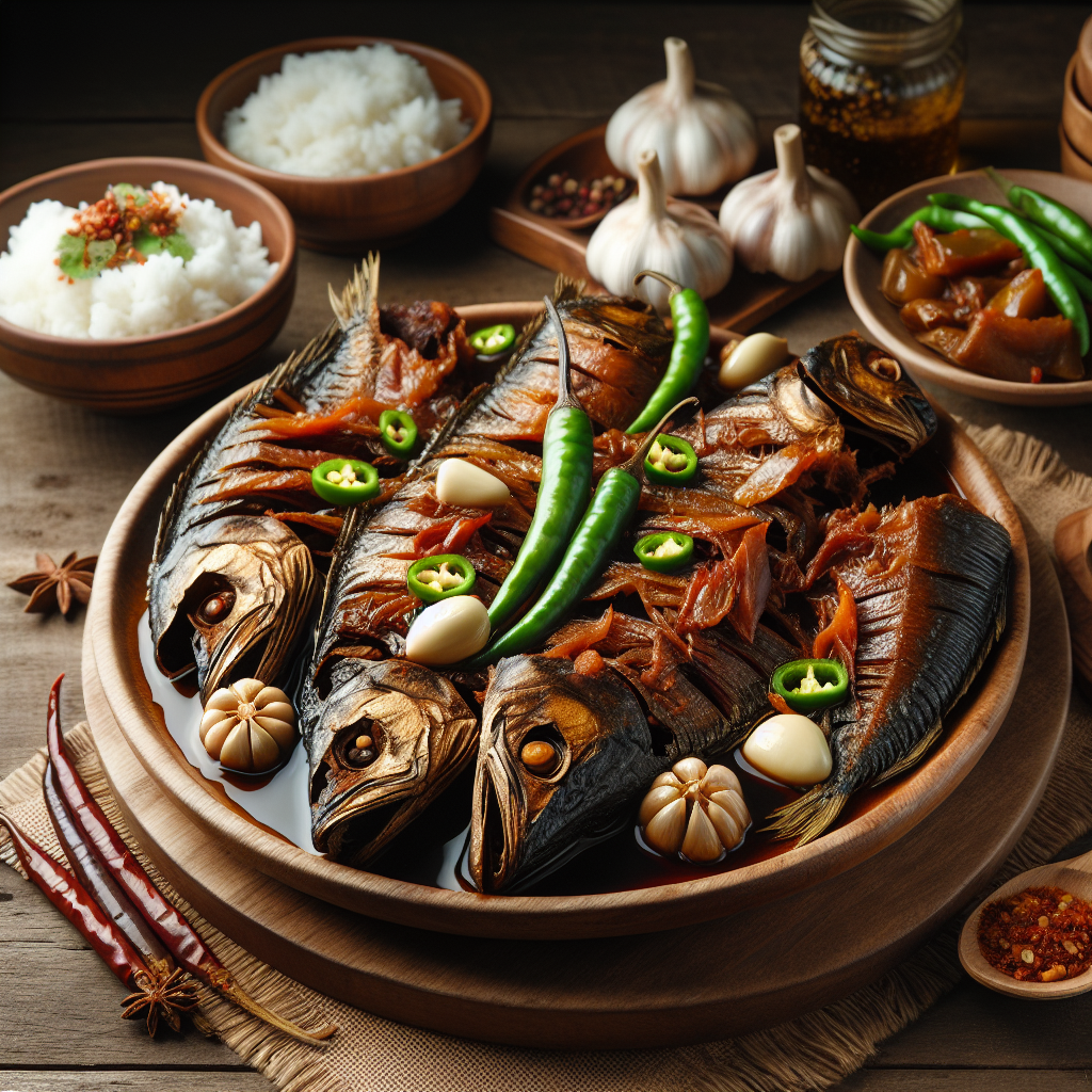 Nationalgericht Philippinen: #Inadobo na Tuyo# (Rezept)