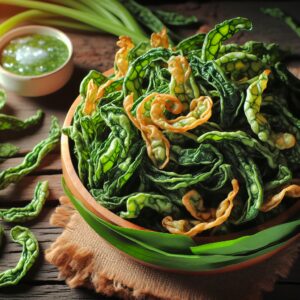 Nationalgericht Philippinen: #Kangkong Chips# (Rezept)