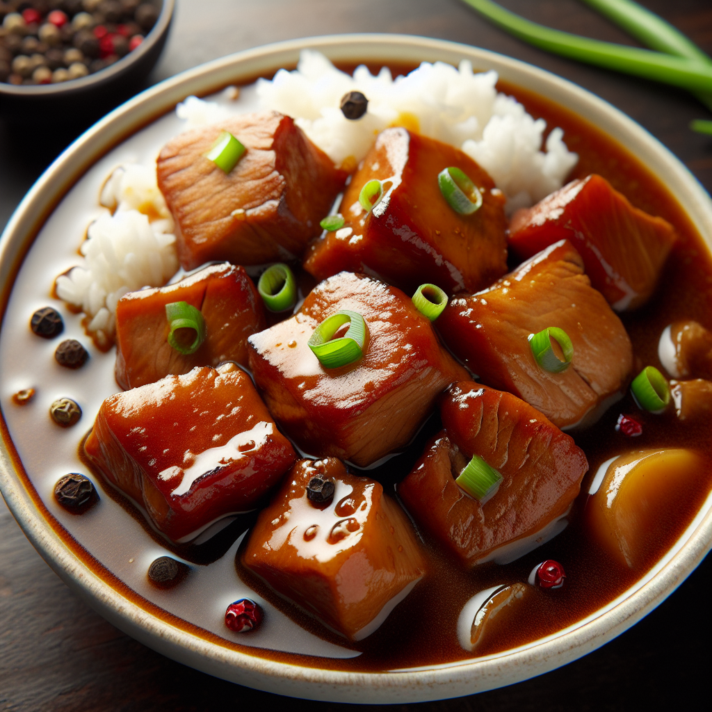 Nationalgericht Philippinen: #Pork Humba# (Rezept)